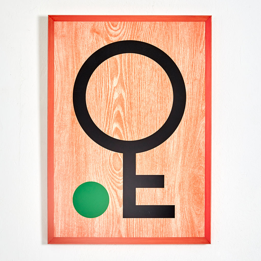 RUNES PRINT — CORAL