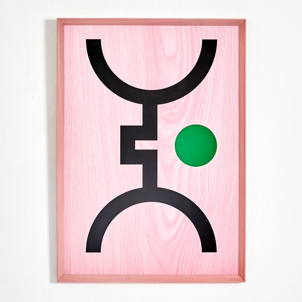 RUNES PRINT — PINK