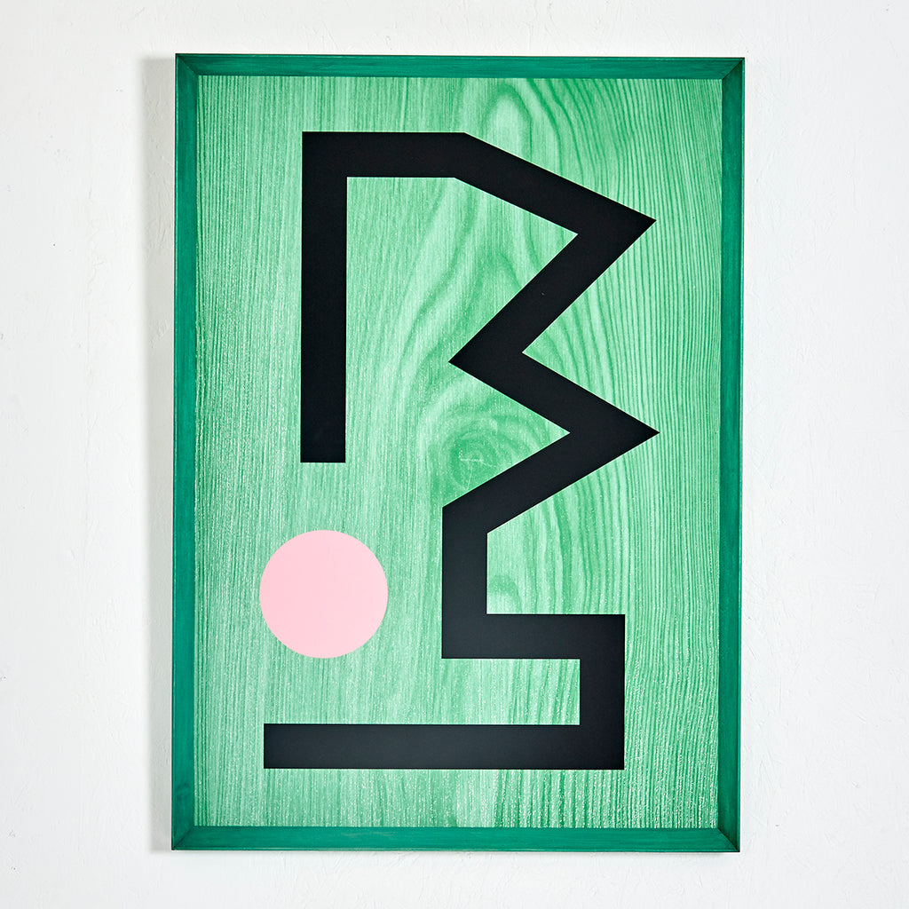 RUNES PRINT — GREEN