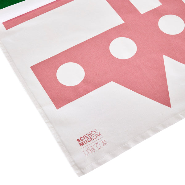 Impossible Machines Tea Towel  — Pink