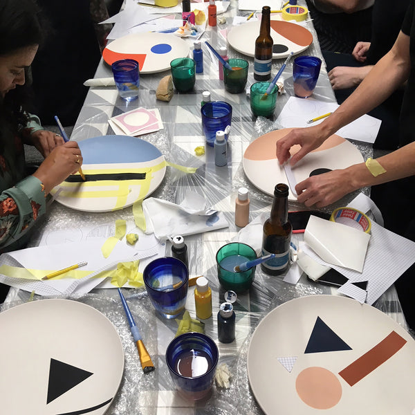 BAUHAUS PLATE PAINTING WORKSHOP — 15th December