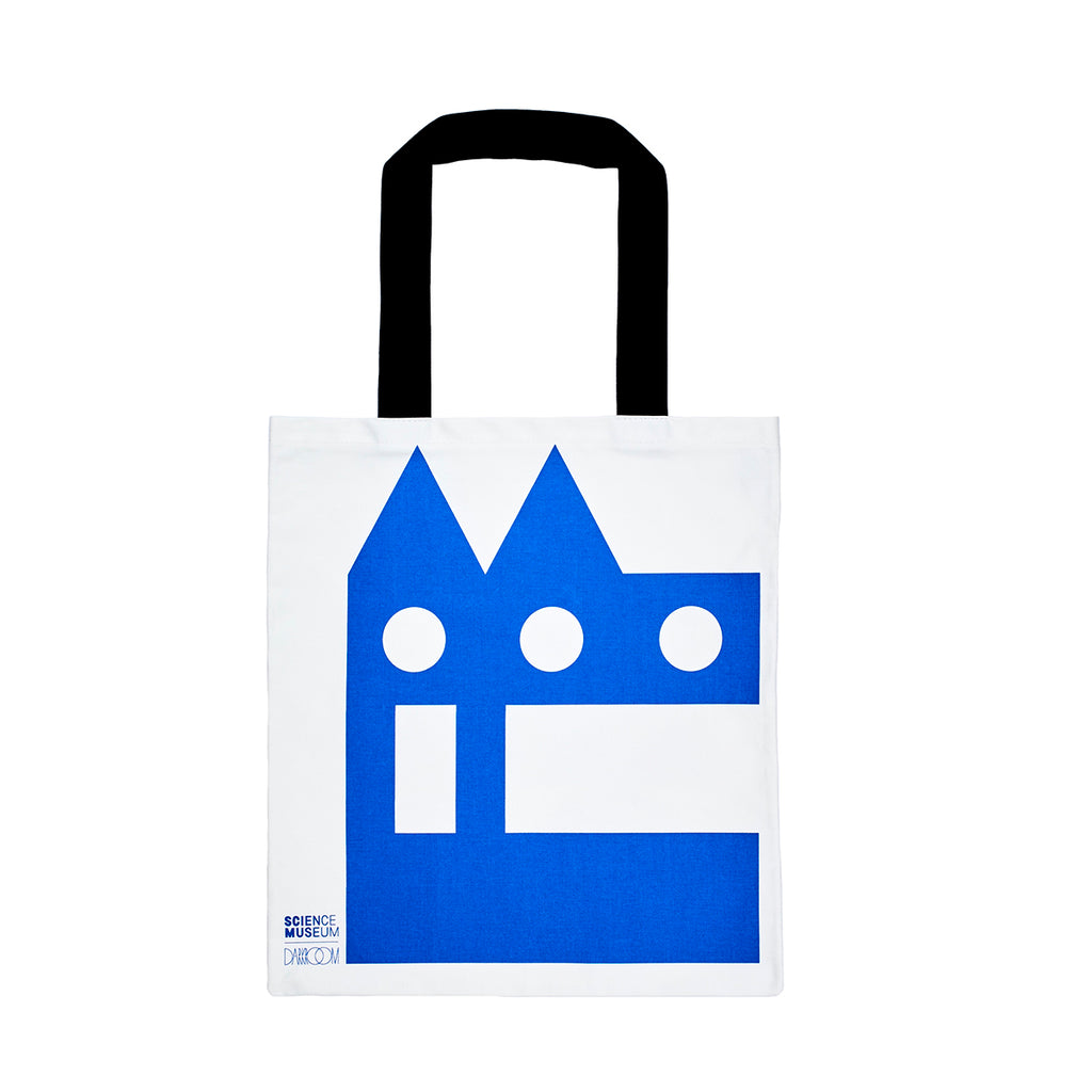 Impossible Machines Tote Bag - Blue